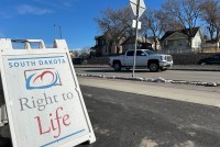 A street sign for South Dakota Right to Life.